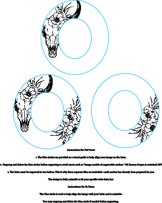 Long Horn Wide Brim Hat Design.xcs