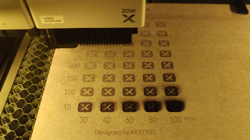 [Laser cut and engrave] Plywood engrave grid for M1 Ultra