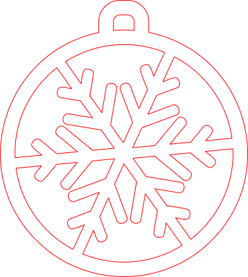 Ornament - Snow Flakes.xcs