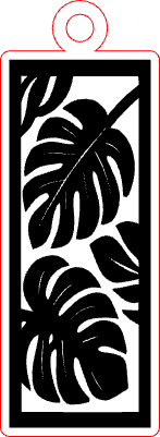 Jungle Panels -Earrings.xcs