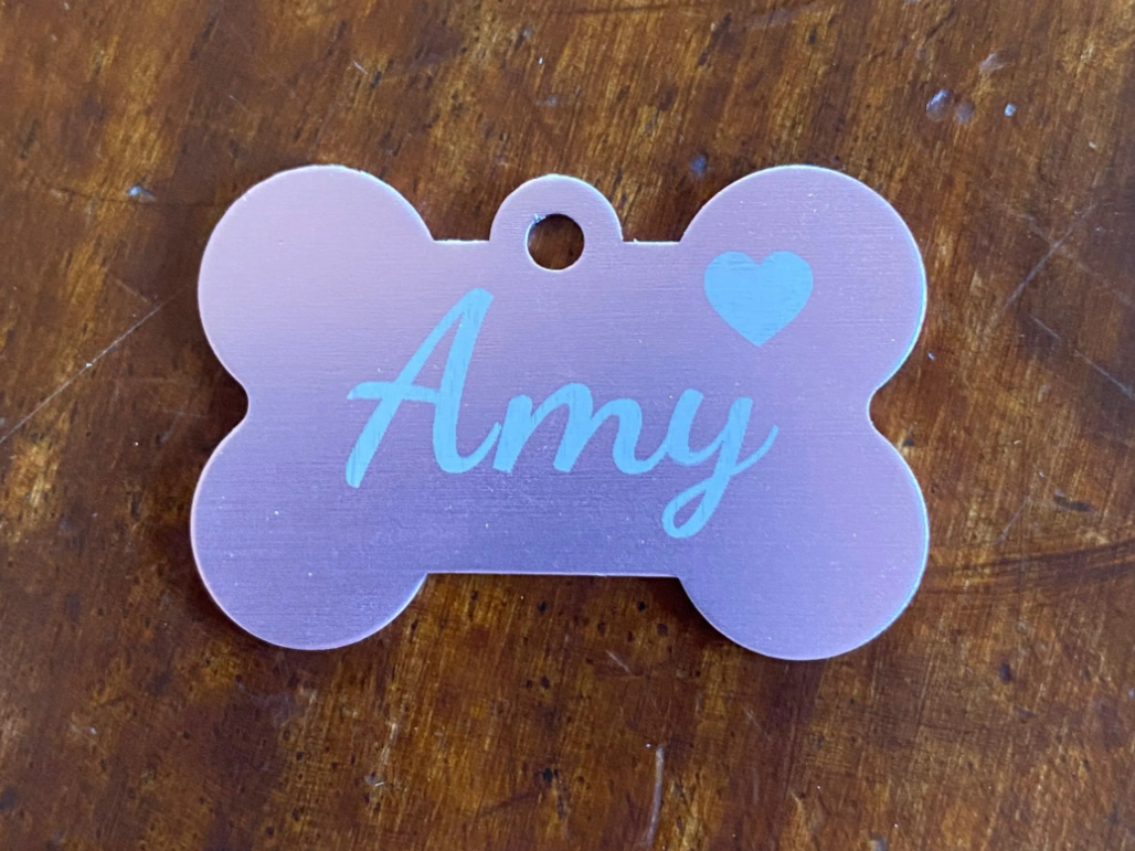 Customizable Pet Tag pet id tag design
