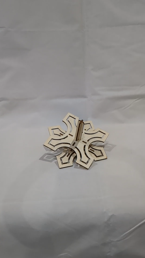 [Laser cut and engrave] Gift Spin Toy Game Laser Cut Template, Antistress Toy Laser Cutting Design