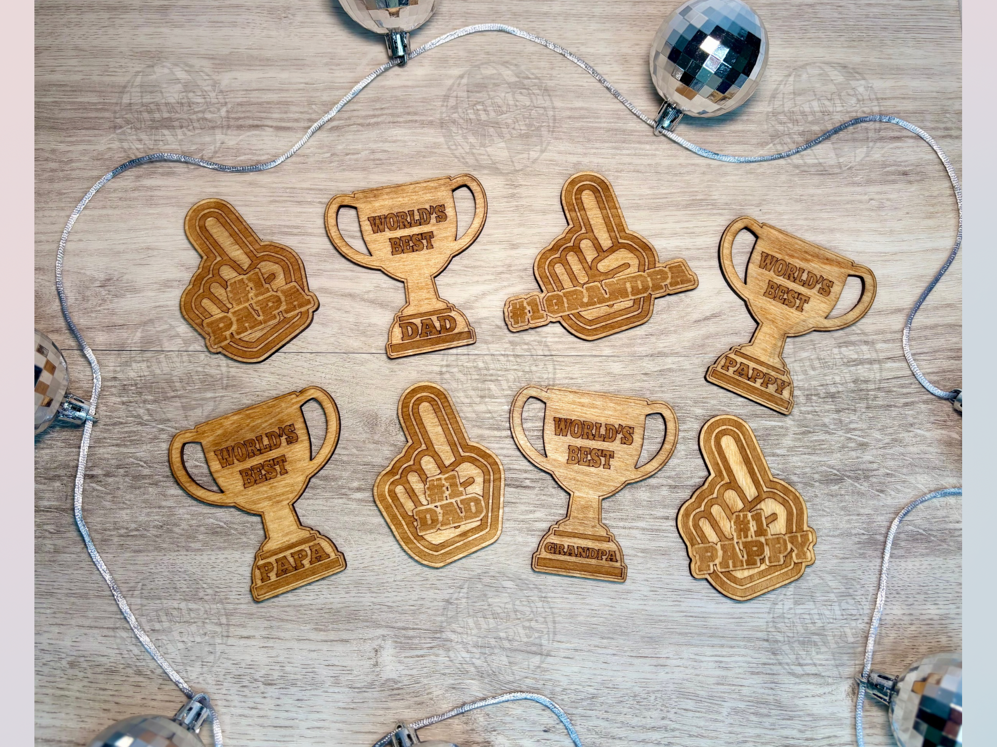 Trophy & Foam Finger Fan Magnets gift idea