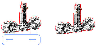 3d Illusion SLS Rocket Launch.xcs