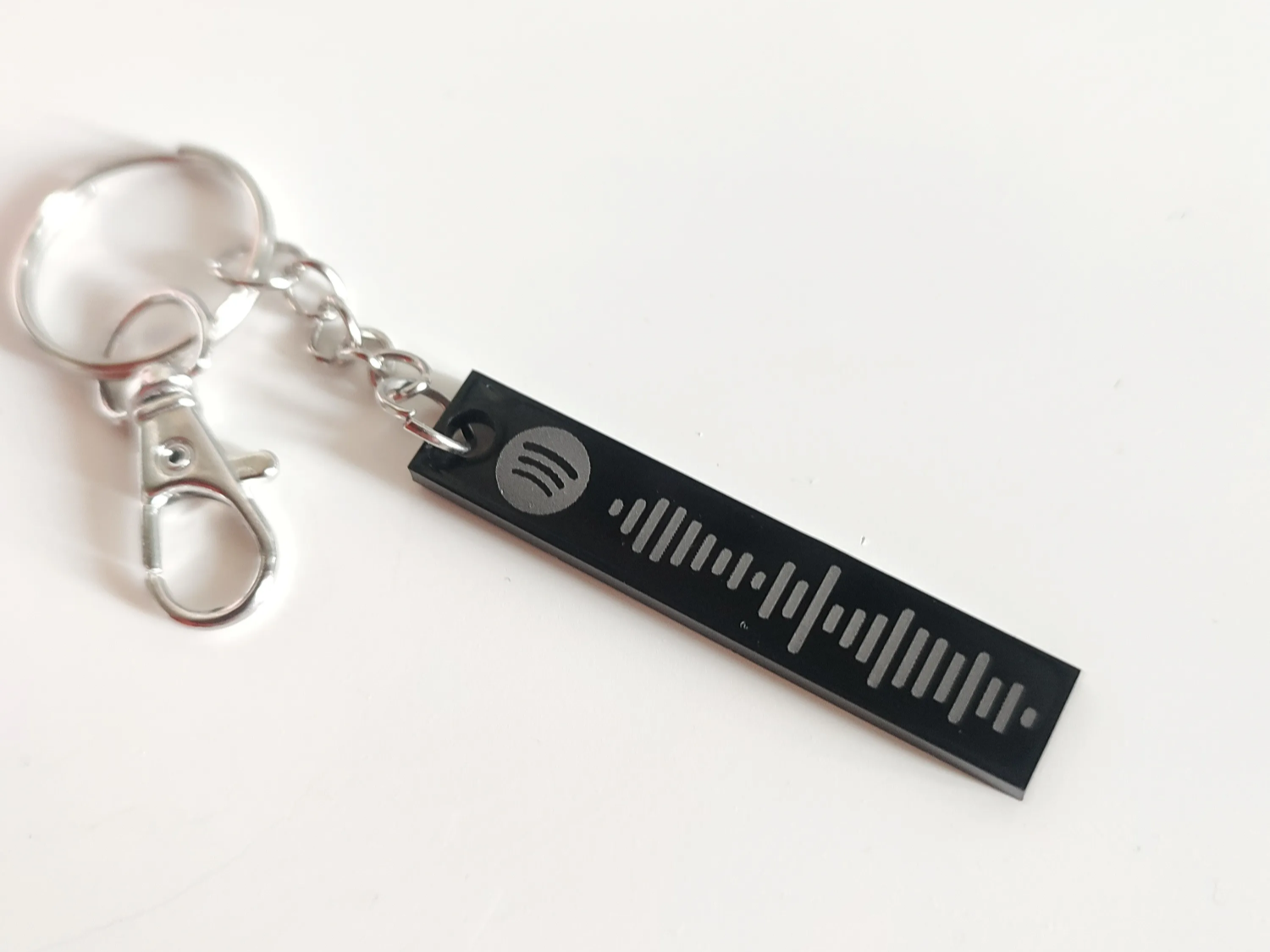 アクリルキーホルダーアイデア:Spotifyコードソングキーホルダー