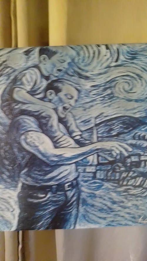 [Laser cut and engrave] The World from James’s Shoulders