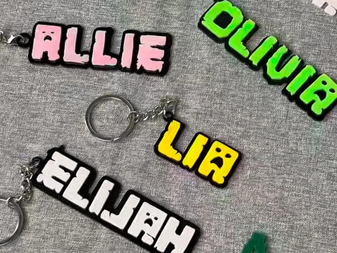 Customized Acrylic Keychain gift for teens idea