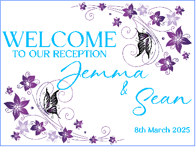 wedding reception sign.xcs