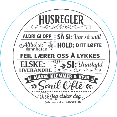 Husregler på Silicone coaster.xs