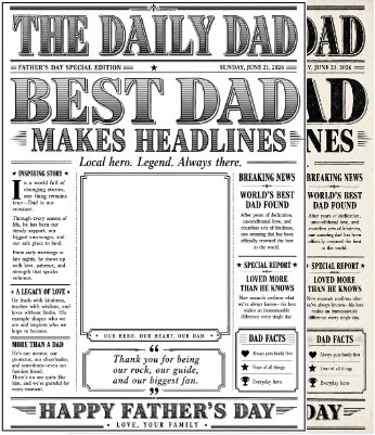 dad newspaper.xs