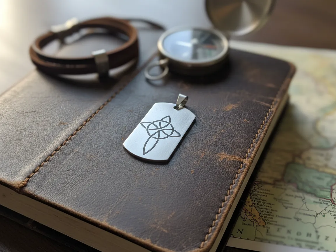 Celtic Cross Pendant dog tag pendant design