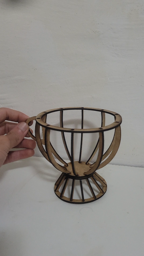 [Laser cut and engrave] Coffee Capsule Holder Cup 3mm Laser Cut File / SVG & DXF Kettle Design for Glowforge/ Deco Home/ Deco Kitchen/ Accesories for Kitchen