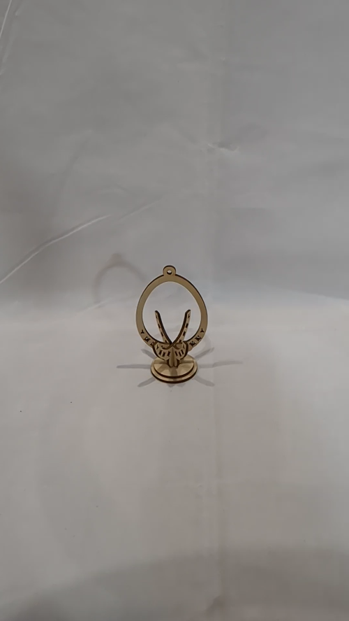 [Laser cut and engrave] Easter Egg Holder, design laser cut, eggs silhouette. Easter gift and decor, egg stand, kitchen decor, laser cutting model. Easter holiday greeting.