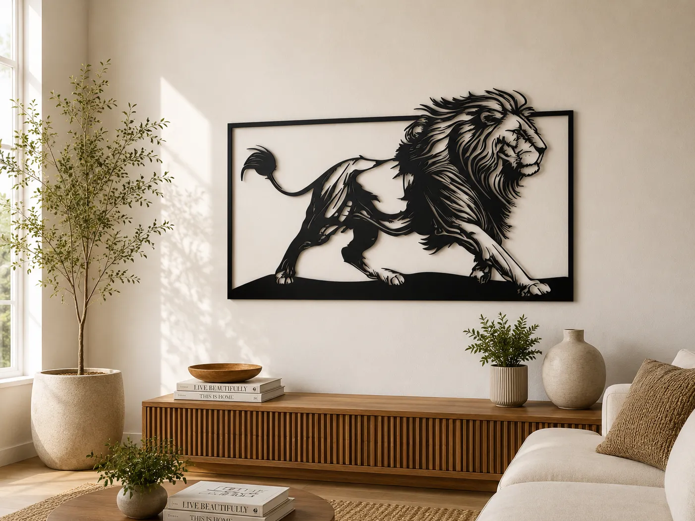 Lion Wall Art metal wall art design