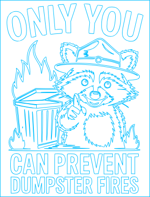 Racoon Dumpster Fire.xcs