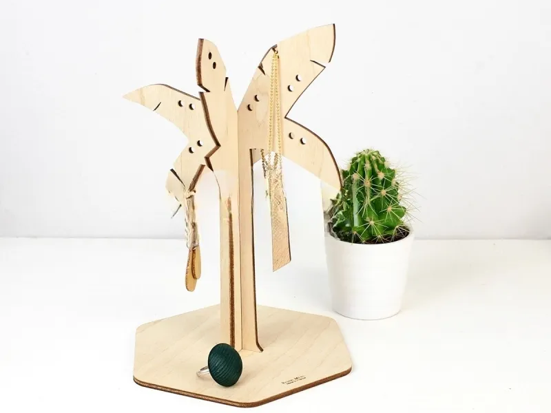 Palm Tree Earring Display gift for teens idea