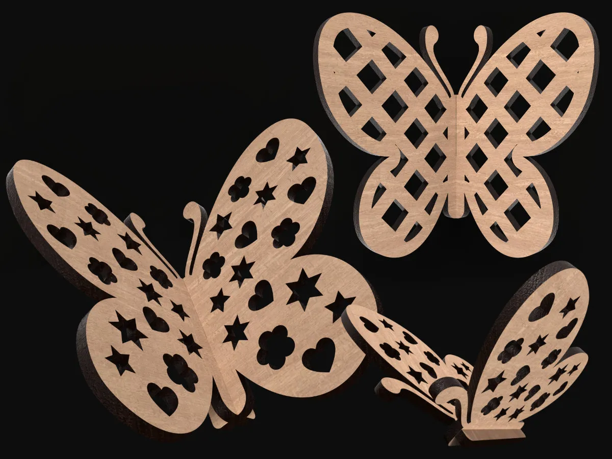 Papillons 3D
