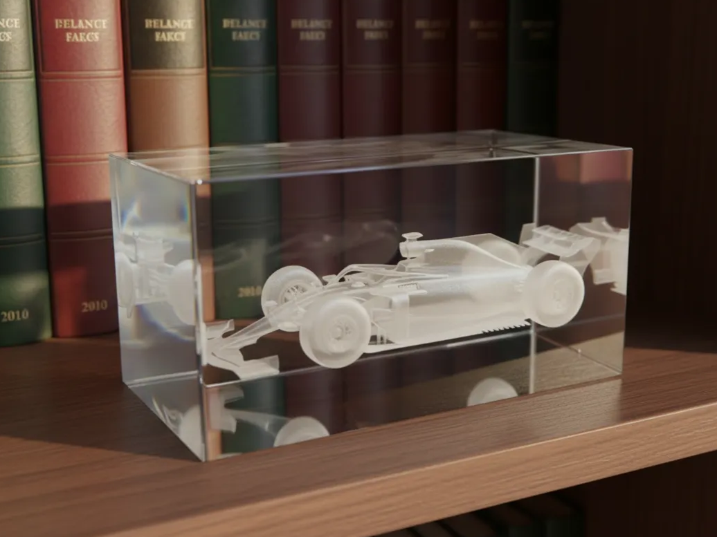 3D Inner-Engraved F1 Racing Car - Free Files - Atomm