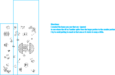 40 oz Tumbler Design - Sweet as can bee.xcs