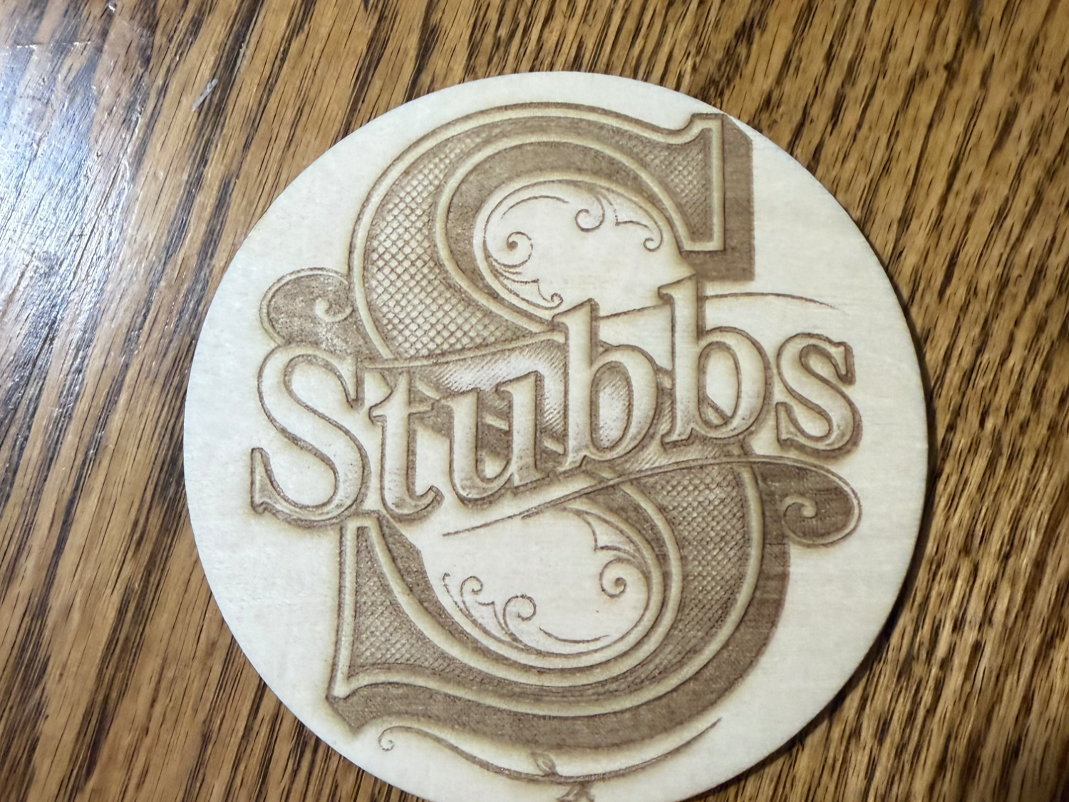 Personalized Letter & Name Coaster coaster idea to sell on Etsy