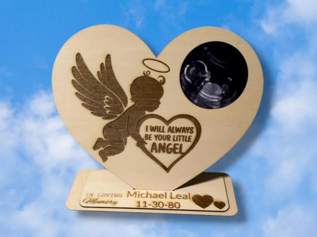 Memorial Ultrasound Frame memorial sympathy gift design