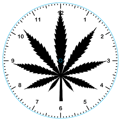 Cannabis Leaf Clock.xcs