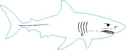 GreatWhitSharkoutlineandsettingstocut10mm.xcs