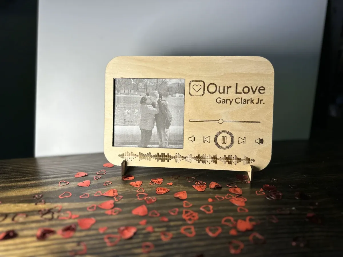 Song Detail Photo Frame birthday gift for girlfriend idea