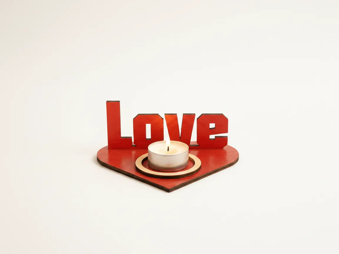 Love Candle Holder (Tea Light Stand) gift for wife idea