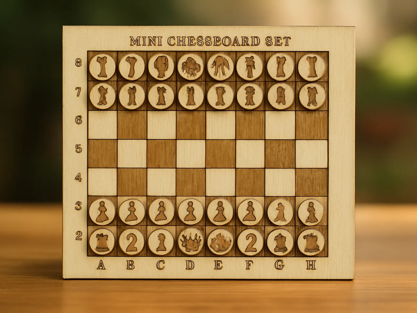 Mini Chessboard Set gift for teens idea