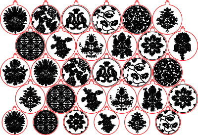 Slovak blueprint christmas baubles.xcs
