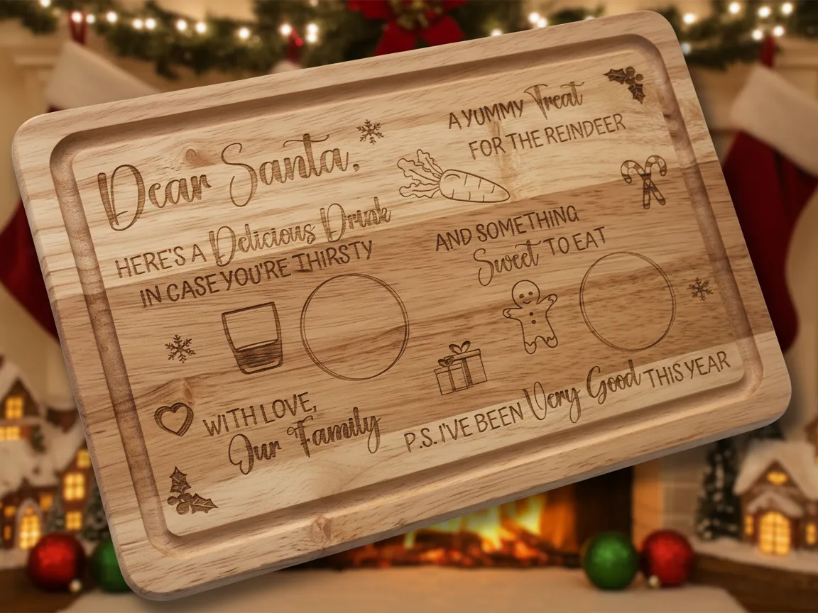 Christmas Eve Santa Board Christmas Eve box idea