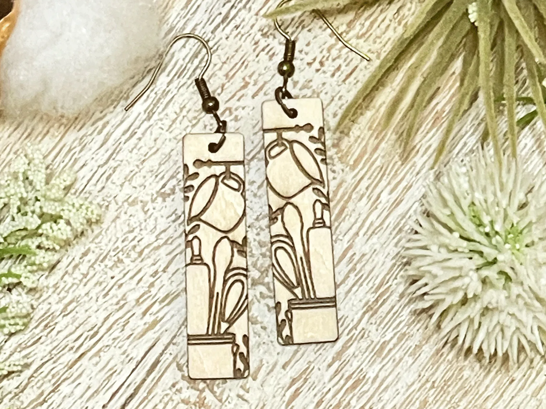 Kitchen Earrings gift for her design
