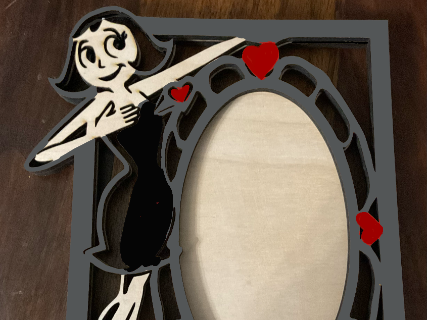 "Cherished Moment" Photo Frame gift for her design