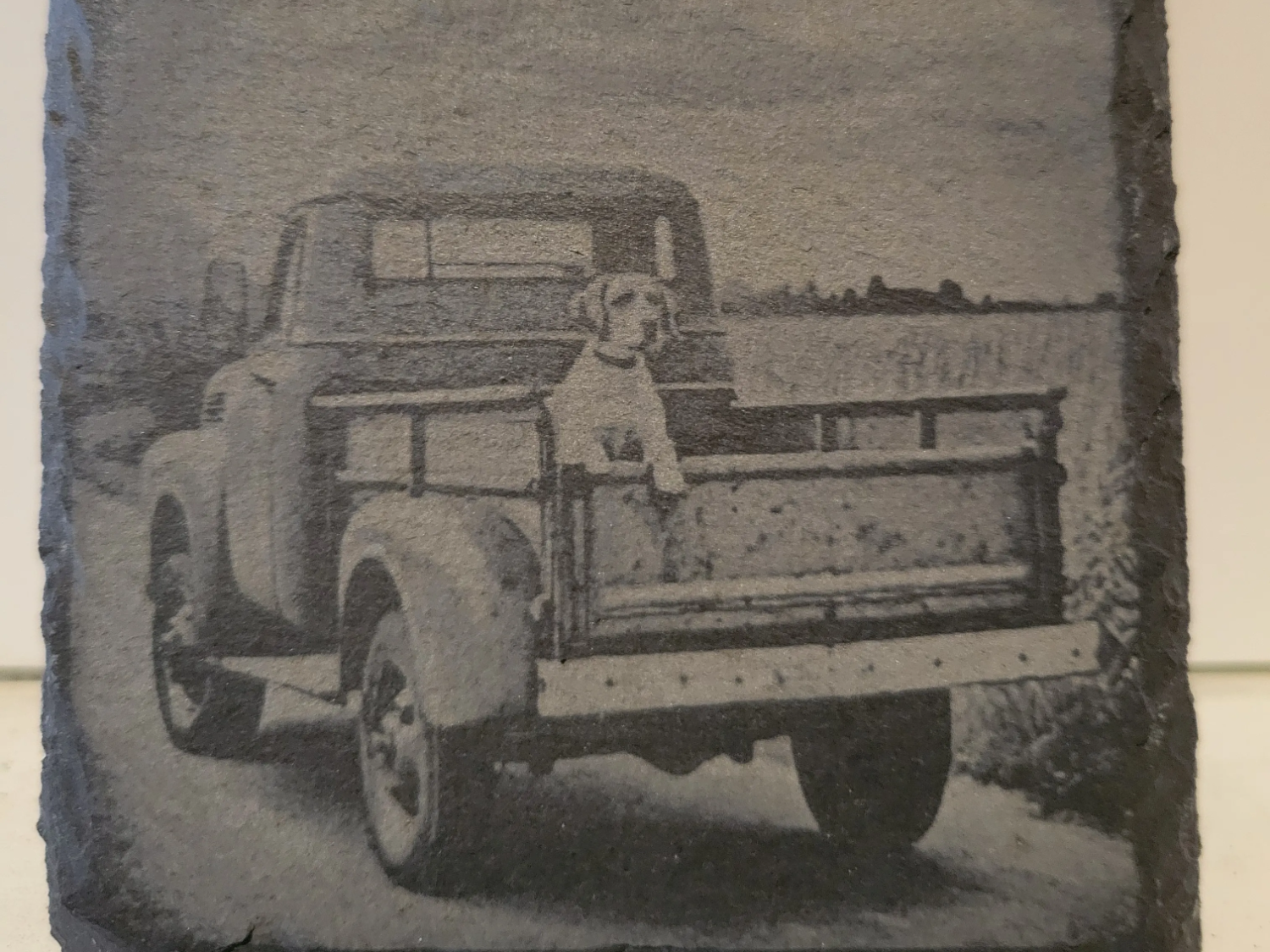 Old Farm Truck with Dog - real Atomm community coaster project