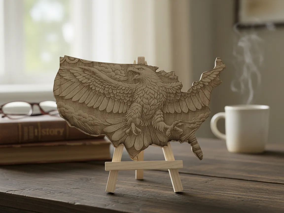 Basswood - Eagle over America 
