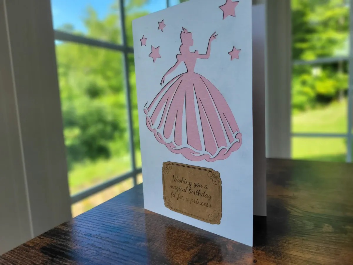 Princess Birthday Card birthday card design