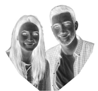 Custom Couple Portrait — LED Heart Crystal Keychain.xcs