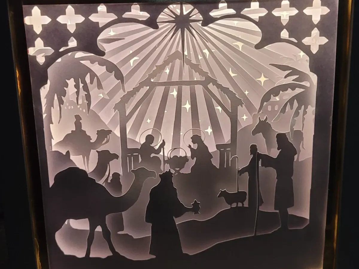 Nativity 3D Shadow Box shadow box design