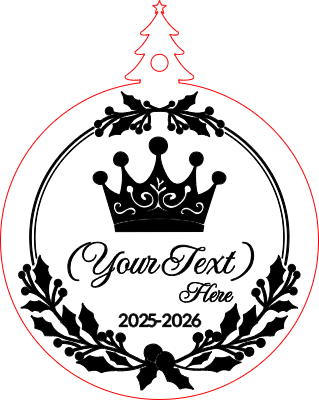 Wood Christmas Ornament - 2025-2026.xcs