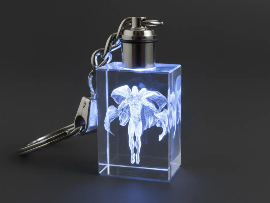 Magneto K9 crystal keychain gift idea