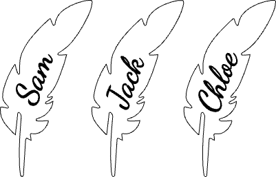 NAME FEATHERS.xcs