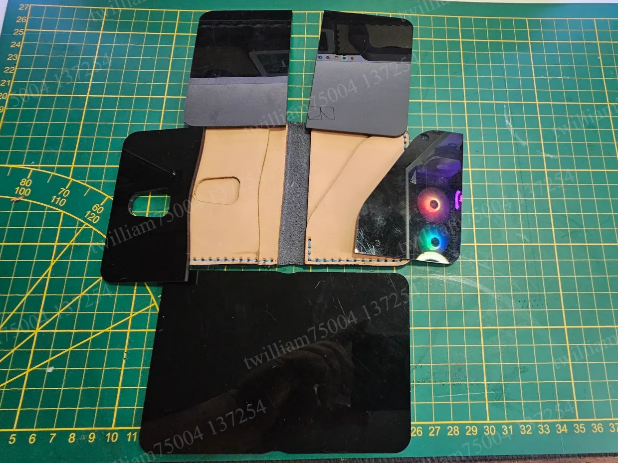 Acrylic Holder for Cards, Notes and Bills laser cut business card holder idea