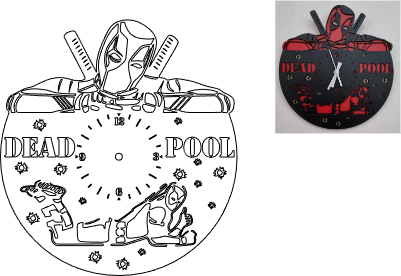 horloge deadpool.xcs