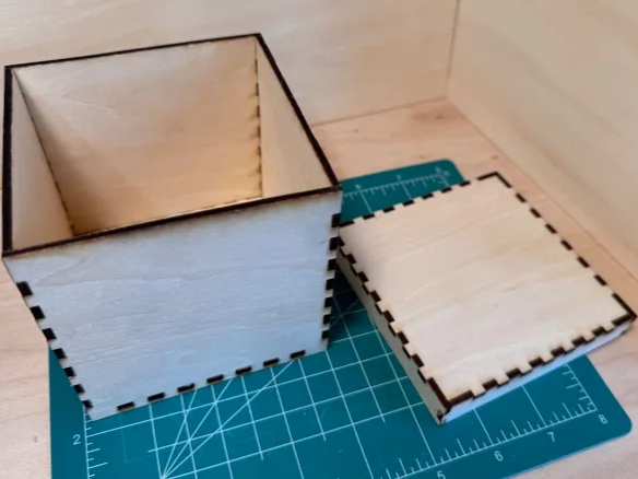 Wooden Box with a Lid wooden box idea