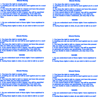 6 Card Miranda Warning.xcs