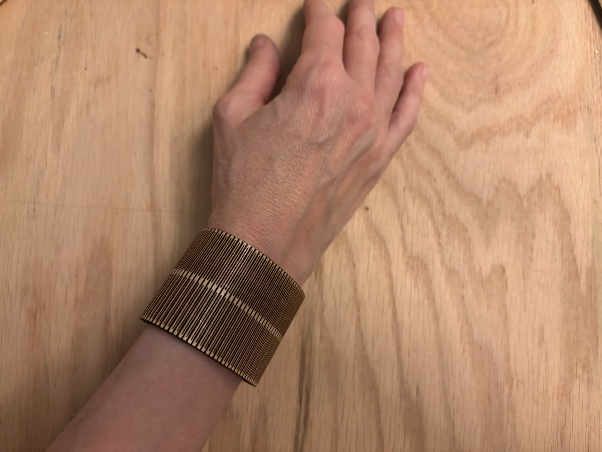 Wood Cuff Bracelet gift for her design