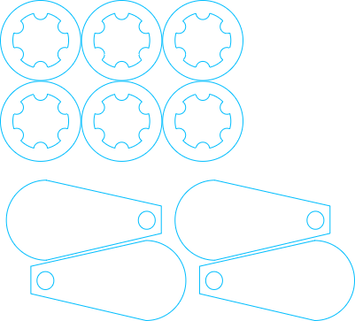 Crank for bandsaw tension.xcs