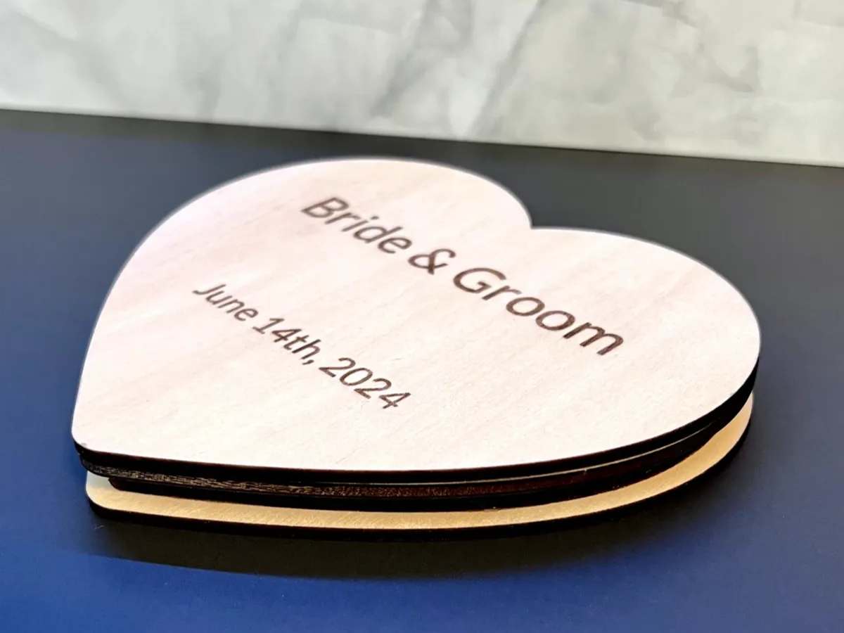 Heart Wedding Ring Box wedding favor return gift idea