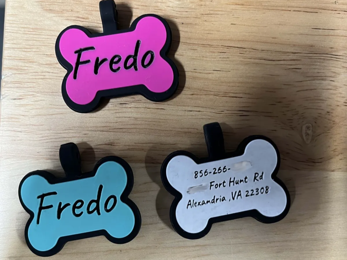 Silicone Pet Tags pet id tag design